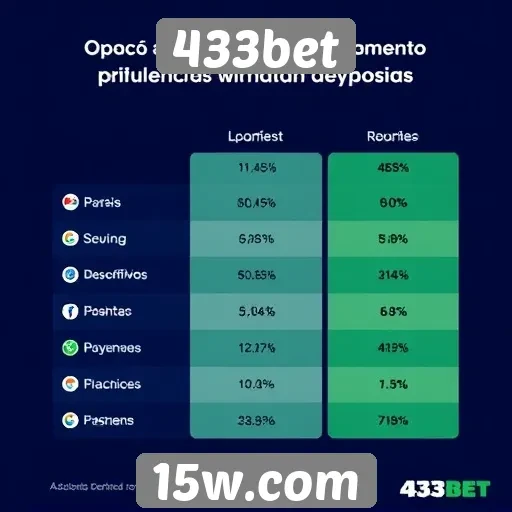 Impacto das opções de pagamento no 433bet